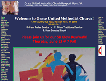 Tablet Screenshot of graceumcnn.org